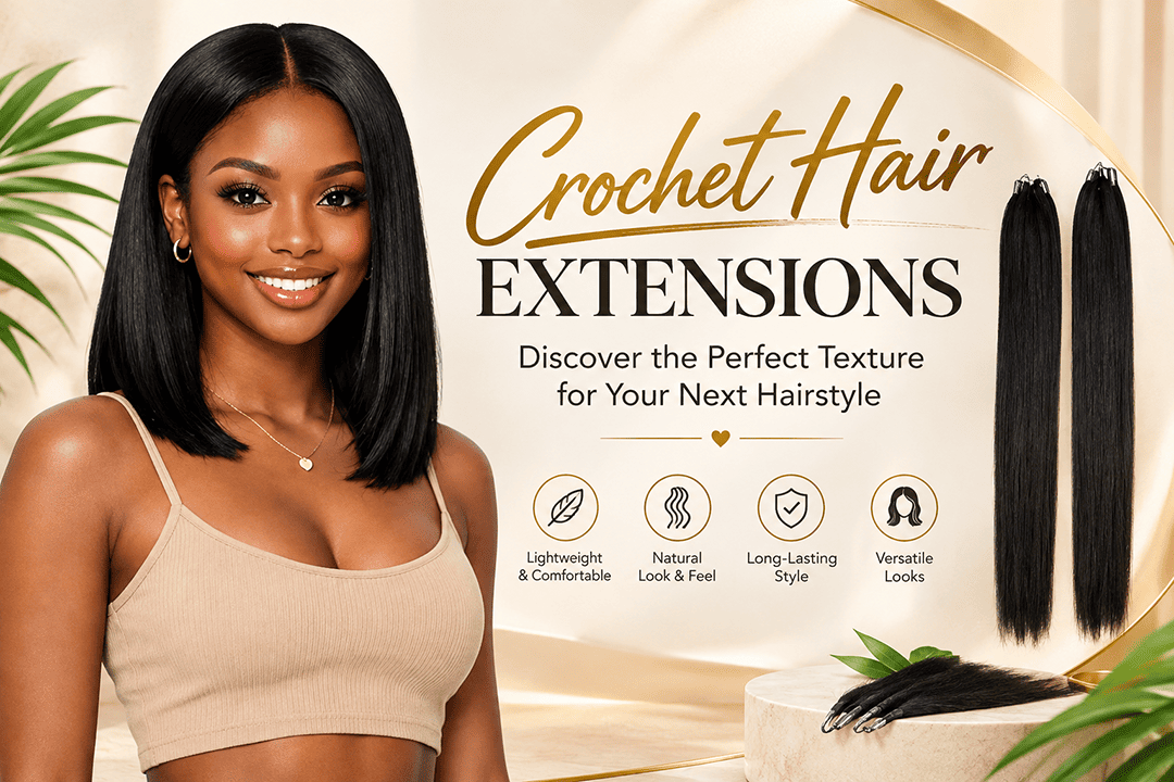 Crochet Hair Extensions: Discover the Perfect Texture for Your Next Hairstyle