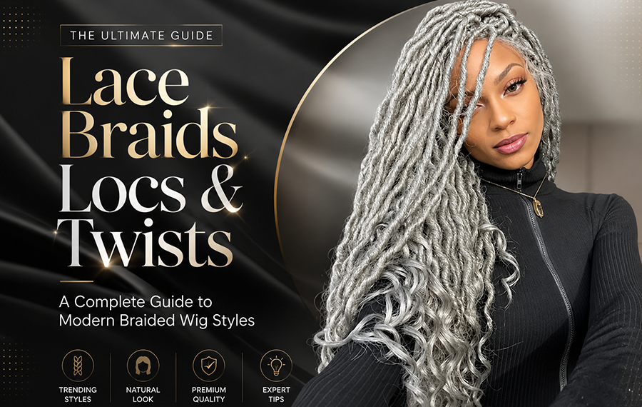 Lace Braids: Locs & Twists: A Complete Guide to Modern Braided Wig Styles