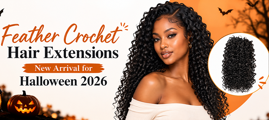 Feather Crochet Hair Extensions: New Arrival for Halloween 2026