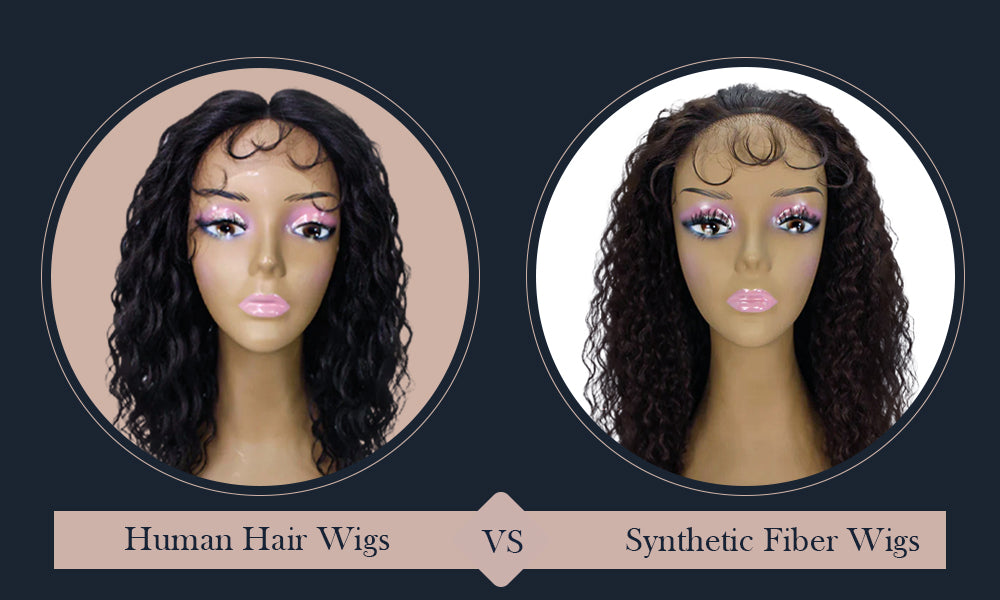Human Hair Wigs vs Synthetic Fiber Wigs — Which Ones are Better?