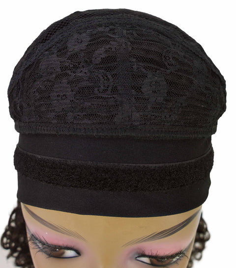 Zemira Women's Natural Curly Afro Wig with Headband