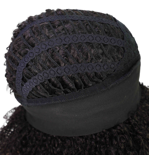 AMIYAH 13 in Curly Slip-On Half Hair Wig with Lush Layers of Spiral Curls