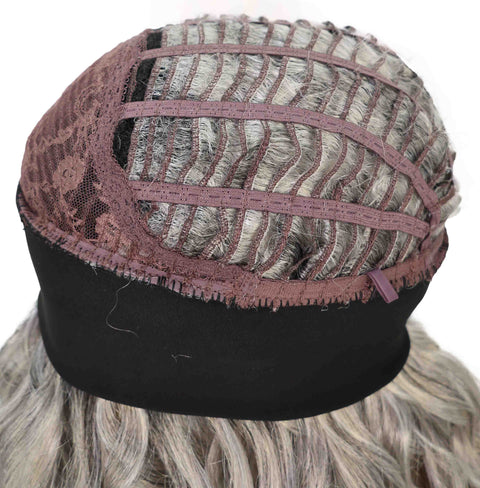 ARIANNA -20 Inch Easy Slip-On Curly Half Wig With Drawstring Natural-Look