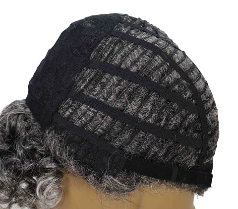 Zala Natural Bounce, Voluminous Texture, 9" Short Curly full Wig for Women