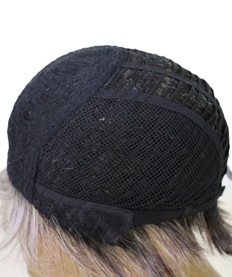 Pia Human Hair Blend Short Wavy Wig Effortless Waves with Soft Layers