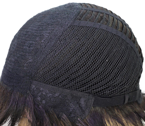 Pia Human Hair Blend Short Wavy Wig Effortless Waves with Soft Layers