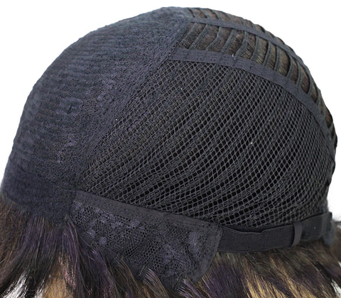 Pia Human Hair Blend Short Wavy Wig Effortless Waves with Soft Layers