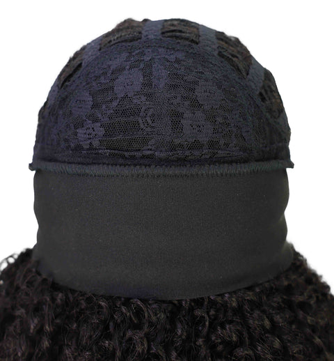 AMIYAH 13 in Curly Slip-On Half Hair Wig with Lush Layers of Spiral Curls