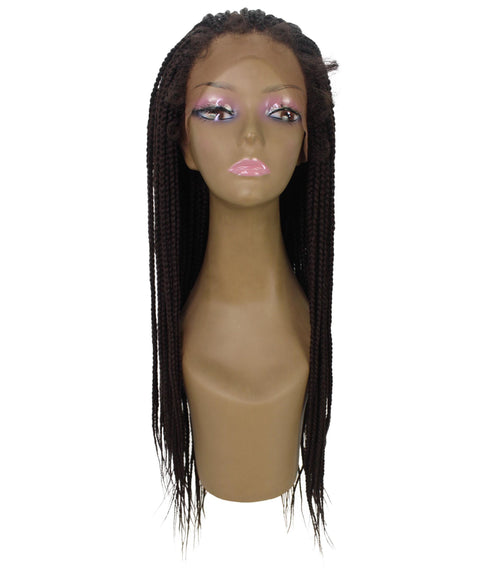 Layla Medium Brown Synthetic HD Lace Wig wig