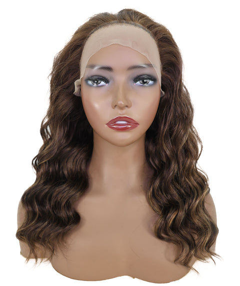 Nywele 18-Inch Curly Human Hair Lace Wig 6x13 HD Lace Front, Glueless & Natural | Soft, Voluminous Curls for Effortless Beauty