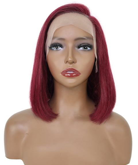 Sena 10.5-Inch Straight Human Hair Lace Wig | 100% Human Hair, 6x13 HD Lace Front | Natural Soft & Sleek for Effortless Style