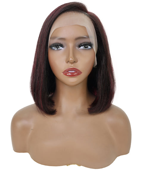 Sena 10.5-Inch Straight Human Hair Lace Wig | 100% Human Hair, 6x13 HD Lace Front | Natural Soft & Sleek for Effortless Style