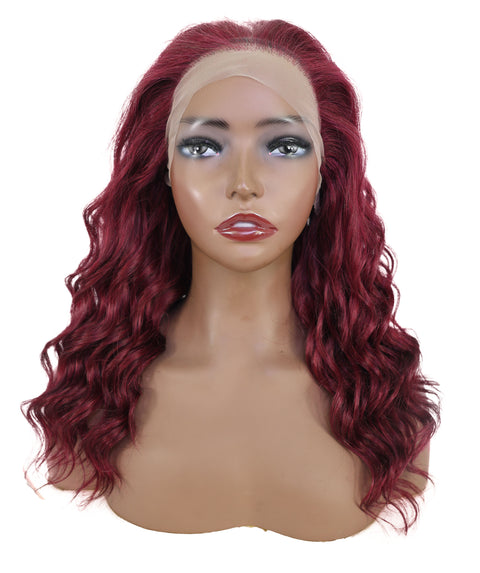 Nywele 18-Inch Curly Human Hair Lace Wig 6x13 HD Lace Front, Glueless & Natural | Soft, Voluminous Curls for Effortless Beauty