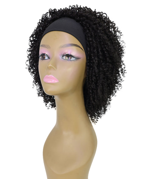 AMIYAH 13 in Curly Slip-On Half Hair Wig with Lush Layers of Spiral Curls