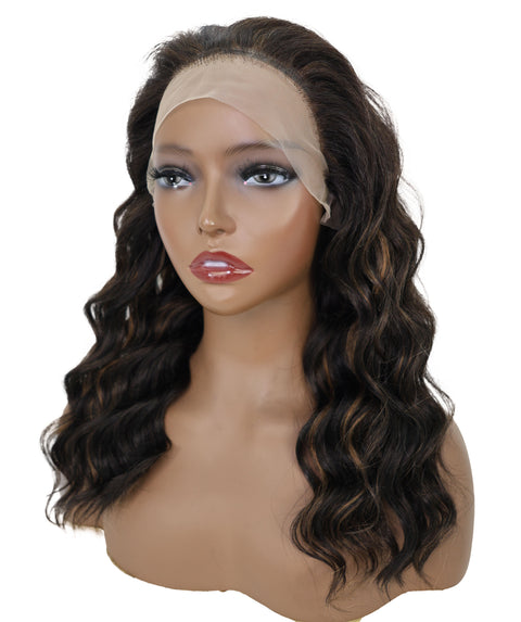 Nywele 18-Inch Curly Human Hair Lace Wig 6x13 HD Lace Front, Glueless & Natural | Soft, Voluminous Curls for Effortless Beauty