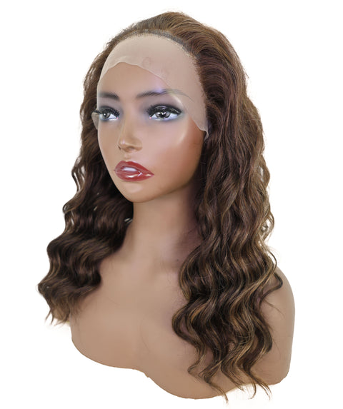 Nywele 18-Inch Curly Human Hair Lace Wig 6x13 HD Lace Front, Glueless & Natural | Soft, Voluminous Curls for Effortless Beauty