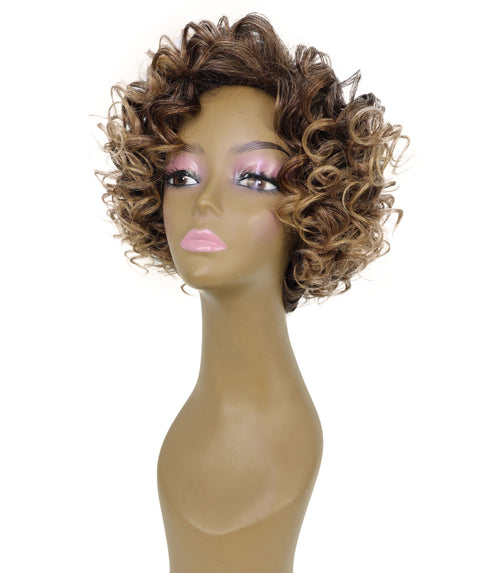 Elli Stylish Corkscrew Short Curly Wig in Volume Rich Layers