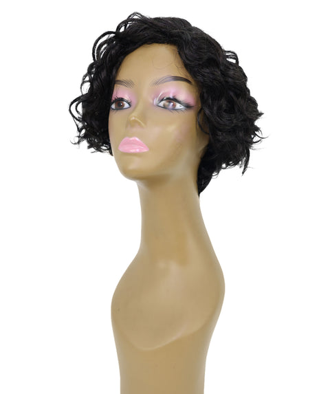 Nicole 10 Inch Wedged Back & Layered Spiral Curl Wig