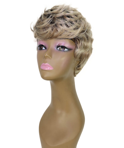 Alabama Pixie Cut Short Wavy 9 Inch Full Wig