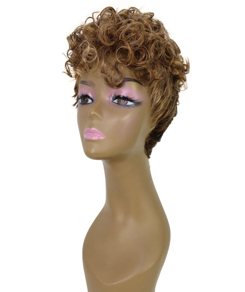 Nori Trendy Tousled Pixie Cut Wig with Volume on Top