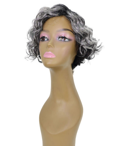 Nicole 10 Inch Wedged Back & Layered Spiral Curl Wig