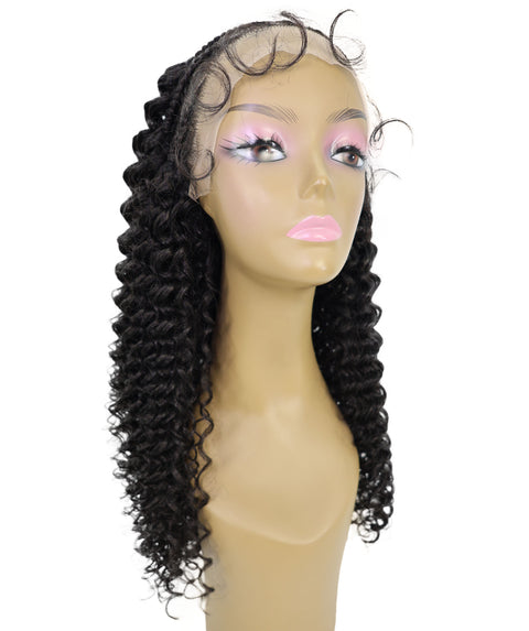 Leilani Lace Front Braided Curly Wig