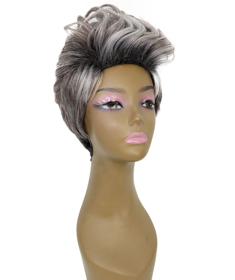 Pia Human Hair Blend Short Wavy Wig Effortless Waves with Soft Layers