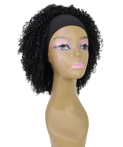 AMIYAH 13 in Curly Slip-On Half Hair Wig with Lush Layers of Spiral Curls