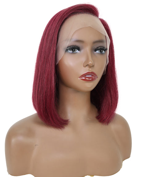 Sena 10.5-Inch Straight Human Hair Lace Wig | 100% Human Hair, 6x13 HD Lace Front | Natural Soft & Sleek for Effortless Style