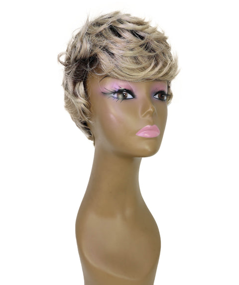 Alabama Pixie Cut Short Wavy 9 Inch Full Wig