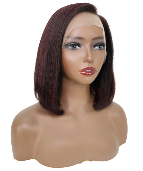 Sena 10.5-Inch Straight Human Hair Lace Wig | 100% Human Hair, 6x13 HD Lace Front | Natural Soft & Sleek for Effortless Style