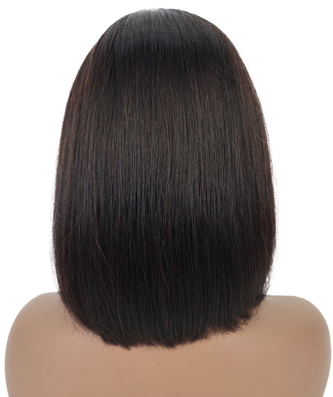 Sena 10.5-Inch Straight Human Hair Lace Wig | 100% Human Hair, 6x13 HD Lace Front | Natural Soft & Sleek for Effortless Style