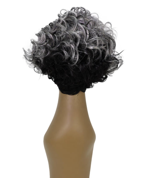 Nicole 10 Inch Wedged Back & Layered Spiral Curl Wig