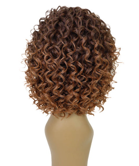 Makena Human Hair Wig Soft, Voluminous Short Curly Wig with Natural Texture