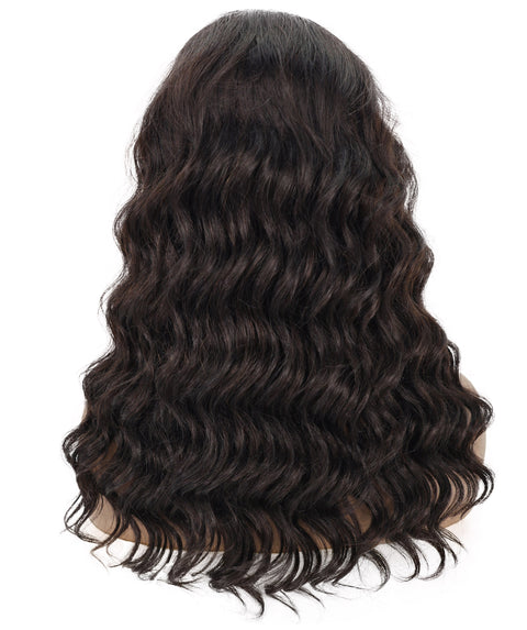 Nywele 18-Inch Curly Human Hair Lace Wig 6x13 HD Lace Front, Glueless & Natural | Soft, Voluminous Curls for Effortless Beauty