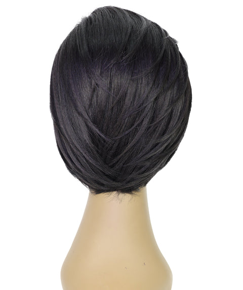 Kettcia Sleek Layered Cut with Face-Framing Style Straight Short Bob Wig