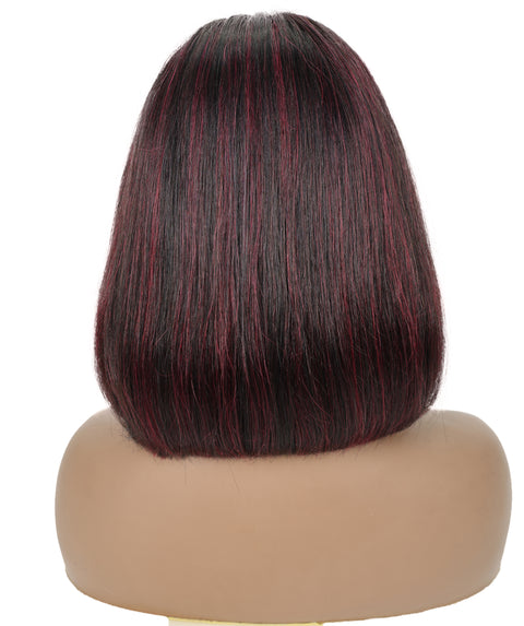 Sena 10.5-Inch Straight Human Hair Lace Wig | 100% Human Hair, 6x13 HD Lace Front | Natural Soft & Sleek for Effortless Style