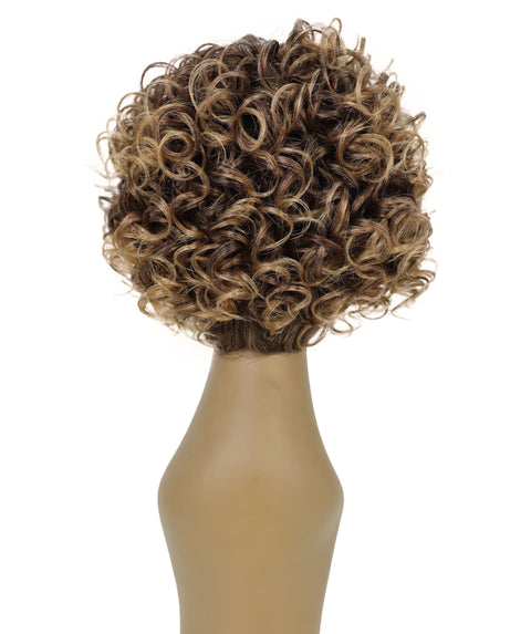 Elli Stylish Corkscrew Short Curly Wig in Volume Rich Layers