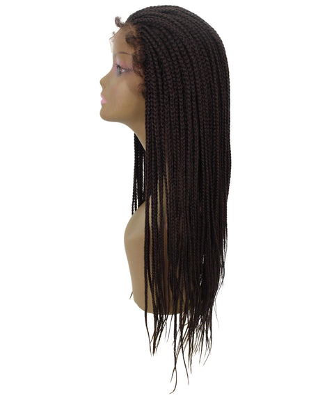 Layla Medium Brown Synthetic HD Lace Wig wig