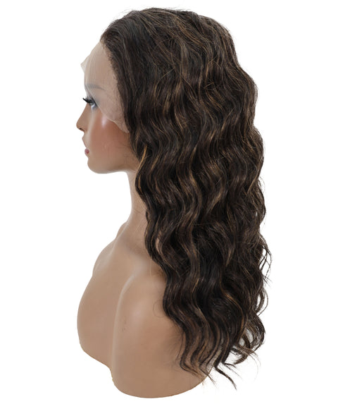 Nywele 18-Inch Curly Human Hair Lace Wig 6x13 HD Lace Front, Glueless & Natural | Soft, Voluminous Curls for Effortless Beauty