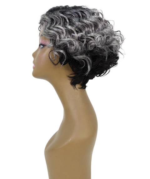 Nicole 10 Inch Wedged Back & Layered Spiral Curl Wig