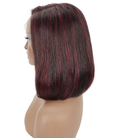 Sena 10.5-Inch Straight Human Hair Lace Wig | 100% Human Hair, 6x13 HD Lace Front | Natural Soft & Sleek for Effortless Style