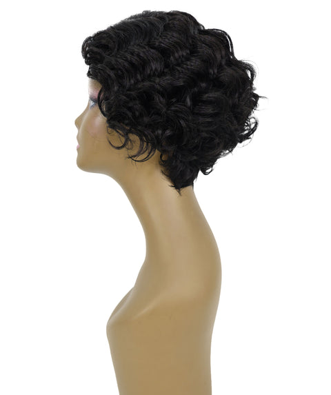 Nicole 10 Inch Wedged Back & Layered Spiral Curl Wig