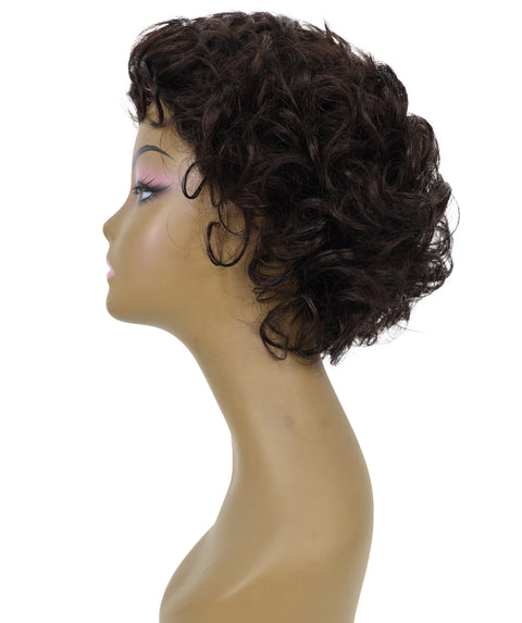 VALERIE 9.5" Short Natural Volume Curly Synthetic Wig