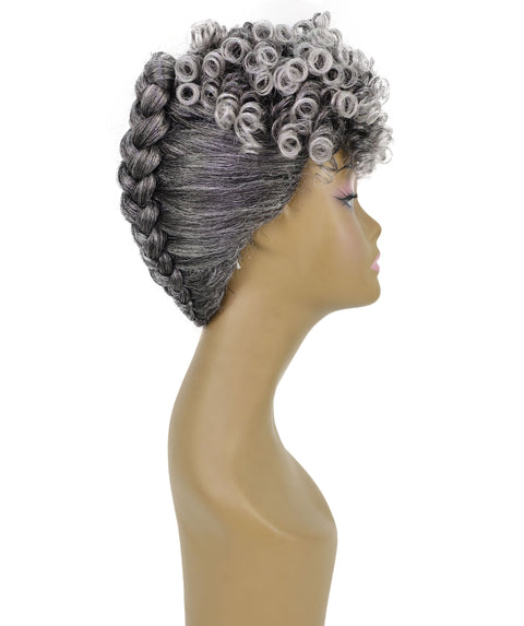 Zala Natural Bounce, Voluminous Texture, 9" Short Curly full Wig for Women