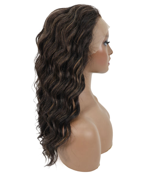 Nywele 18-Inch Curly Human Hair Lace Wig 6x13 HD Lace Front, Glueless & Natural | Soft, Voluminous Curls for Effortless Beauty