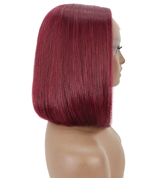 Sena 10.5-Inch Straight Human Hair Lace Wig | 100% Human Hair, 6x13 HD Lace Front | Natural Soft & Sleek for Effortless Style