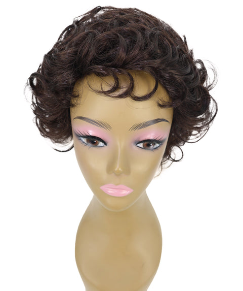 VALERIE 9.5" Short Natural Volume Curly Synthetic Wig