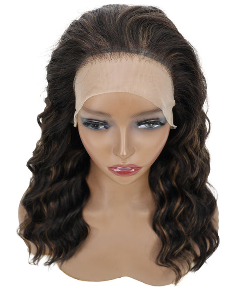 Nywele 18-Inch Curly Human Hair Lace Wig 6x13 HD Lace Front, Glueless & Natural | Soft, Voluminous Curls for Effortless Beauty