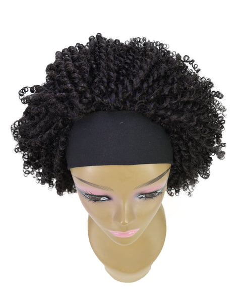 AMIYAH 13 in Curly Slip-On Half Hair Wig with Lush Layers of Spiral Curls